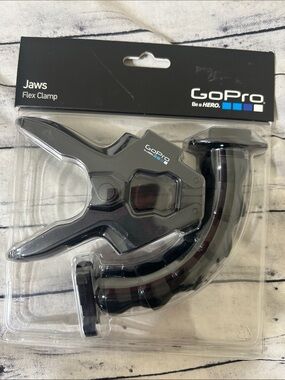 GoPro Black Jaws Flex Clamp with Curved Arm